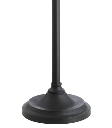 January 60" Glass/Metal LED Floor Lamp - JONATHAN Y